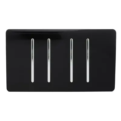 Trendi Gang Way Intermediate Artistic Modern Glossy Amp Rocker Light Switch Piano Black