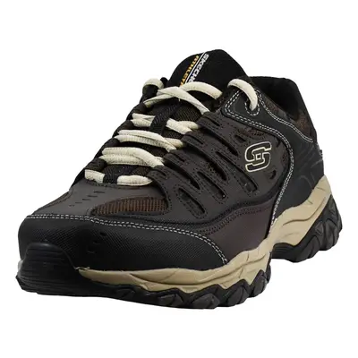 Skechers mens Afterburn M. Fit fashion sneakers Brown/Taupe 8.5 US