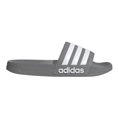 adidas unisex adult Slide Sandal Grey/White/Grey Women Men US