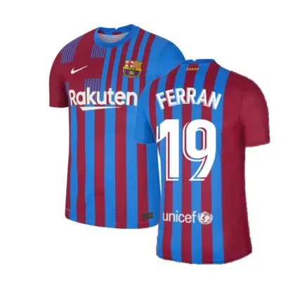 (M) Barcelona Vapor Match Home Shirt (FERRAN 19)