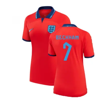 (M) England Away Shirt (Ladies) (Beckham 7)