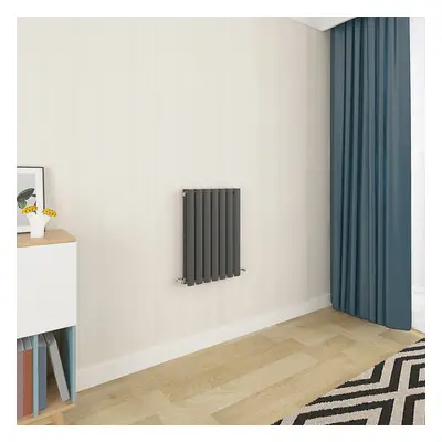 Clearance Sale Oval Column Radiator Double Anthracite 600x413mm