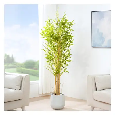 (160CM) Artificial Bamboo Tree with Plastic Planter & Moss