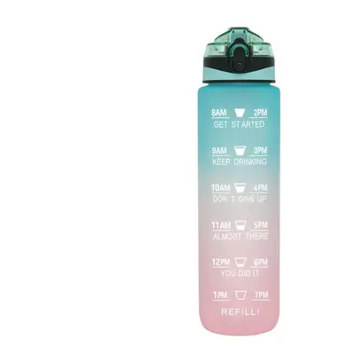 (B05) 1000ML Portable Leakproof Cup Bottle Sports Plastic Cup BPA Free Bottle Space Cup Climbing