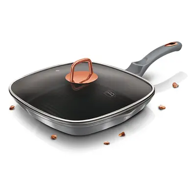 (Moonlight) 3pc Frying Grill Pan Aluminium Non Stick Coating