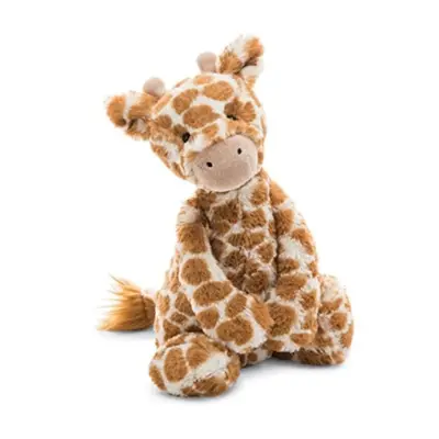 Jellycat Bashful Giraffe Stuffed Animal, Medium, inches