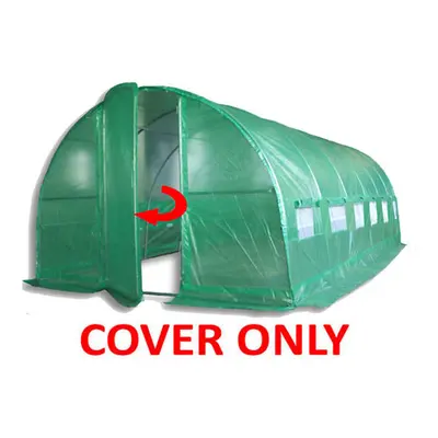 6m x 3m (20' x 10' approx) Pro+ Green Polytunnel Replacement Cover