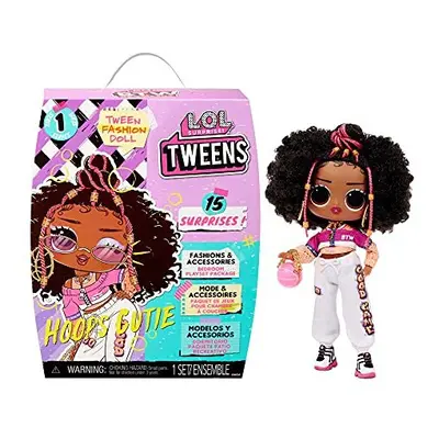 L.O.L. Surprise! Tweens HOOPS CUTIE Fashion Doll , With Themed Surprises, Designer Clothes and F