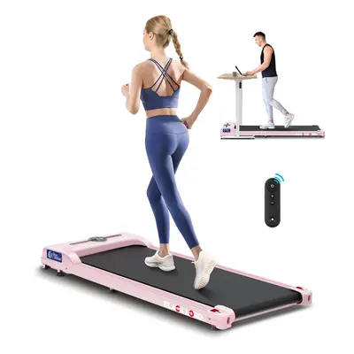 BLACK LORD Treadmill Walking Pad Gym Fitness Remote Control Pink