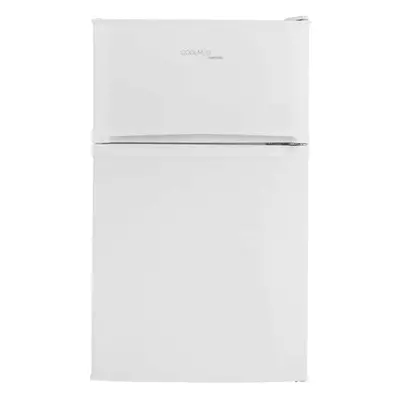 Coolmed CMST125 88L White Freestanding Under Counter Door Fridge Freezer