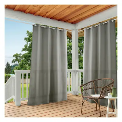 TOWN & COUNTRY BASICS Cabana Solid Heavyweight Indoor Outdoor Curtains Light Filtering Opacity w