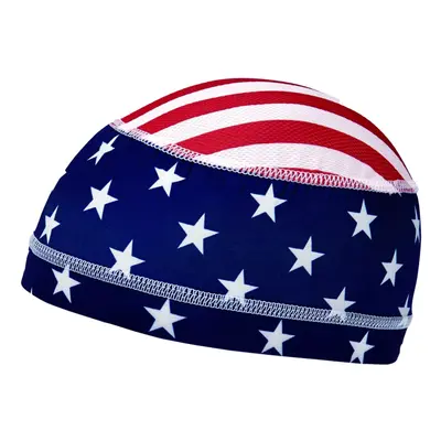 Mission Cooling Helmet Liner USA Flag - Lightweight & Breathable - Cools Up to Hours - UPF Sun P