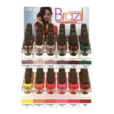 Opi Brazil Edition Pcs Nail Polish Prepack