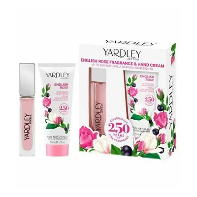 Yardley Rose Purse Spray and Hand Cream Set