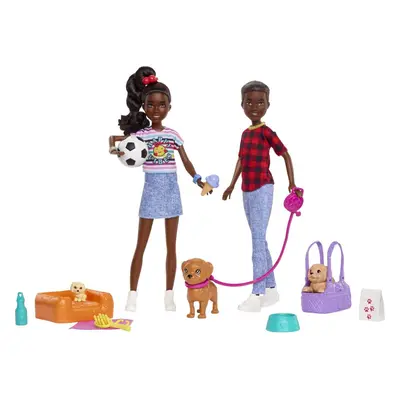 Barbie It Takes Two Doll & Accessories Twins Playset with Brother &