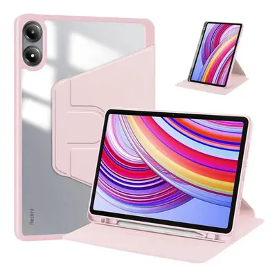 (pink, Redmi Pad Pro 12.1) Rotating Magnetic Tablet Cover For Xiaomi 6 Redmi Pad Pro 12.1 Se 10.