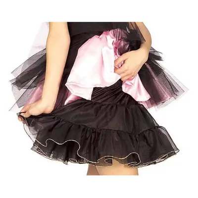 Forum Novelties Women's Accessory Short Crinoline 16-Inches Black On