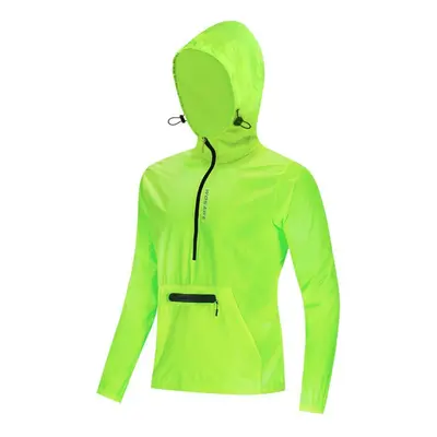 (green, XL) Wosawe Men Cycling Windbreaker Windproof Breathable Bike Jacket Outdoor Sports Wear