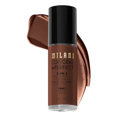 Milani Conceal + Perfect 1-in-1 Foundation Concealer - Mocha Fl. Oz.