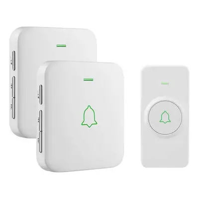 Wireless Doorbell, AVANTEK Feet/300 Long Range Door Bells with Receivers, Mini IP55 Waterproof, 