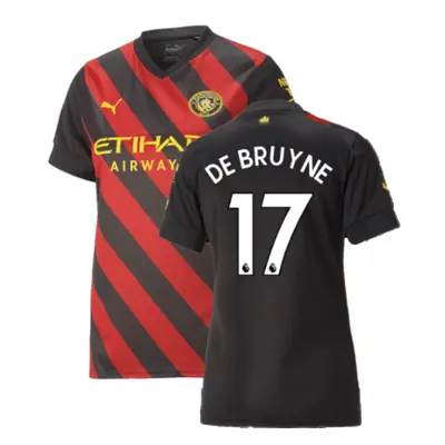 (M) Man City Away Shirt (Ladies) (DE BRUYNE 17)