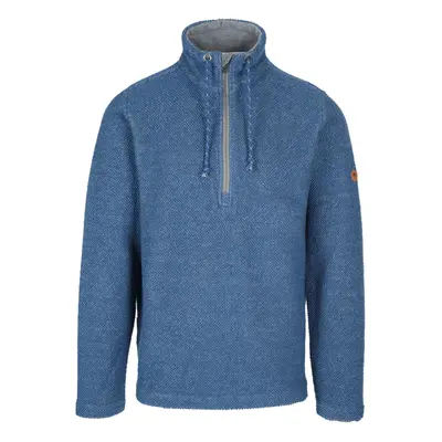 (S, Smokey Blue) Trespass Mens Sweatshirt 1/2 Zip Falmouthfloss