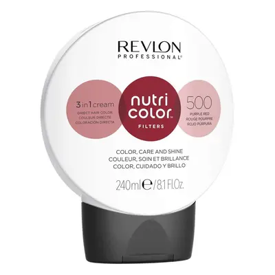 Revlon Nutri Color Filters, Semi Permanent Hair Colour Conditioner, Purple Red, ml