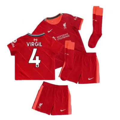 (LB) Liverpool Home Little Boys Mini Kit (VIRGIL 4)