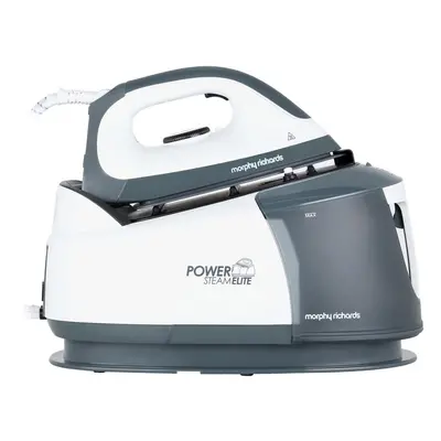 Morphy Richards Power Steam Elite Pressurised Steam Generator Iron - White / Grey