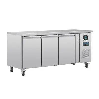 Polar U-Series Triple Door Counter Freezer 417Ltr