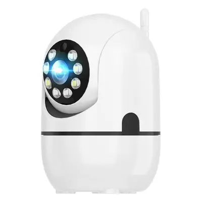 (White, US Plug) 1080P Indoor PTZ WIFI IP Camera Two Way Audio Wifi Camera Cloud Storage Waterpr