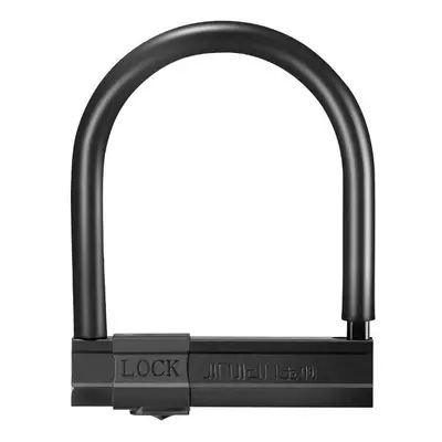 Bicycle U Lock Anti-theft Safety Motorcycle Scooter Cycling Lock with Keys Outdoor Camping Trave