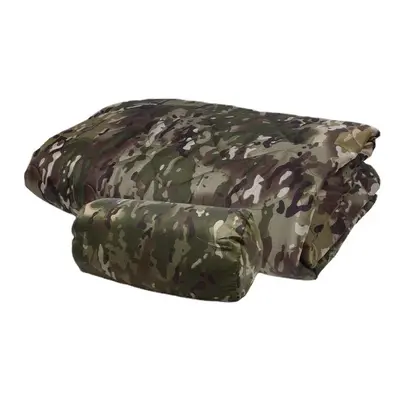 (OCP) Military Tactical Army Poncho Liner Camouflage Water Repellent Woobie Quilted Blanket Suit