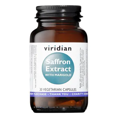 Viridian Saffron Extract with Marigold - Veg Capsules