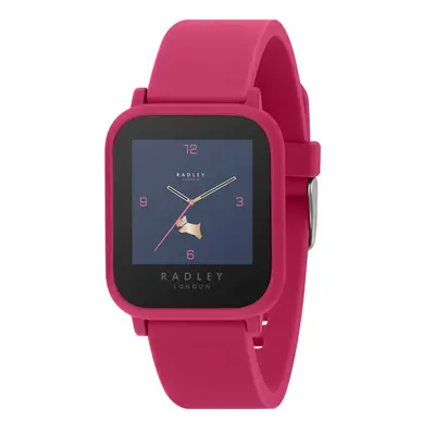 Radley Ladies Series Dark Rose Silicone Strap Smart Watch