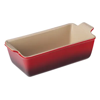 Le Creuset Stoneware Heritage Loaf Pan x x 1.5 qt. Cerise