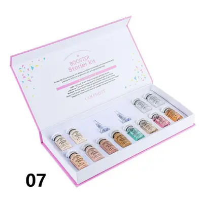 (as the picture, 07) 12pcs/box Bb Glow Long-lasting Liquid Foundation Essence Korean Semi-perman