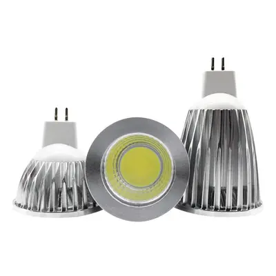 (white, 9W-10PSC) Super Bright Cob Led Lamp Mr16 Led Bulb 9w 12w 15w Spot Light Spotligh Dc12v