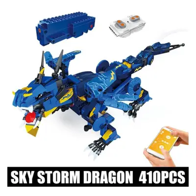 (13147) Mould King Creative Dragon Robot Control Toys Rc Motorized Sky Dragon Model Building Blo