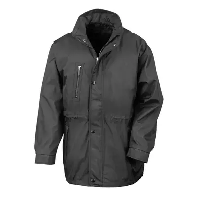 (3XL, Black) Result Mens Premium City Executive Breathable Winter Coat