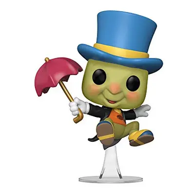 Pop! Disney: Pinocchio - Jiminy Cricket with Umbrella Vinyl Figure, Fall Convention Exclusive