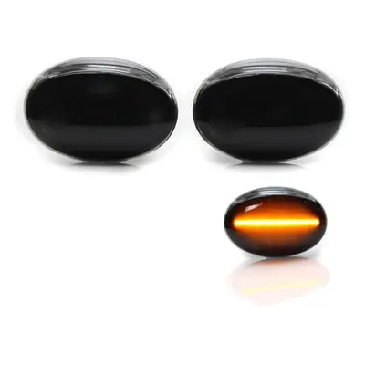 2pcs Dynamic LED Side Marker Turn Signal Light Fender Lights Replacement For BMW Mini Cooper