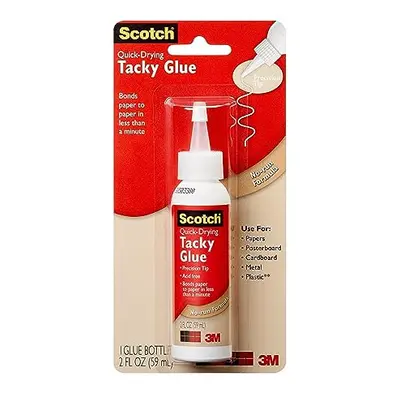 3M Scotch Quick Dry Tacky Glue 2oz