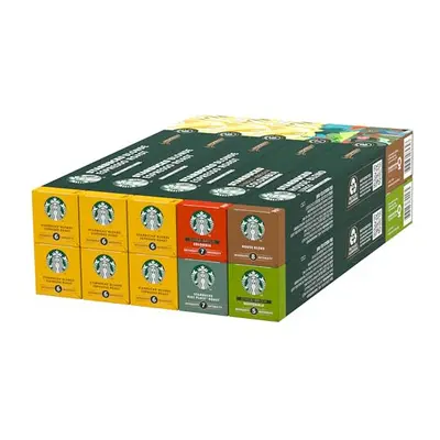 Coffee Shop Classics - STARBUCKS Blonde Espresso Roast Pack by Nespresso, Coffee Capsules x (100