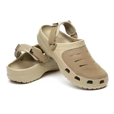 (Khaki, M8/4142) Mens Summer Casual Shoes Men's Beach Shoes Yukon Sandals Garden Clogs Shoes