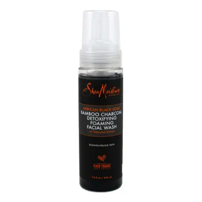 SheaMoisture African Black Soap Foaming Facial Wash 7.5 Ounce 222ml