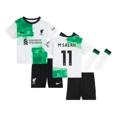 (LB) Liverpool Away Little Boys Mini Kit (M Salah 11)