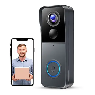 Video Doorbell Wireless Camera Doorbells 1080P HD Smart WiFi Security Camera Door Bell with PIR 