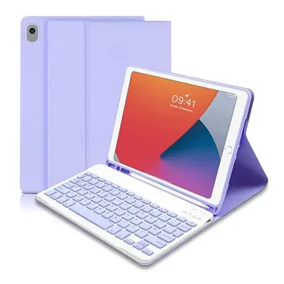 iPad Case with Keyboard 10.2 inch, iPad 9th Generation Keyboard case with Pencil Holder, Detacha