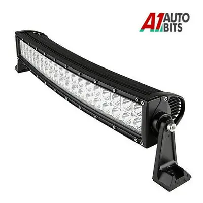 22" 120w Curved Cree LED Light Bar Spot IP68 Driving Light Off Road 4WD Boat